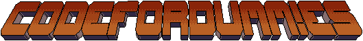 codefordumm!ies: the cool logo